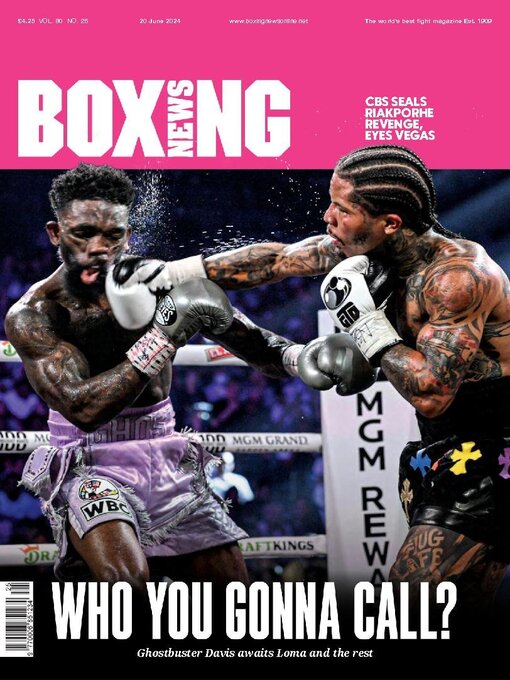 Cover image for Boxing News